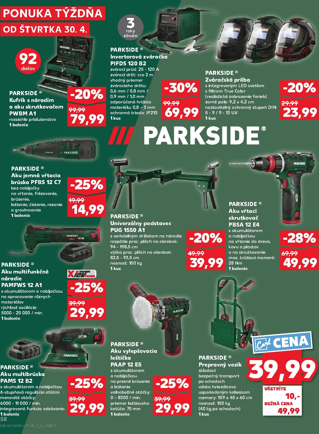 kaufland - Nový leták Kaufland od štvrtka, 30.04.2026 do stredy, 06.05.2026 - page: 58