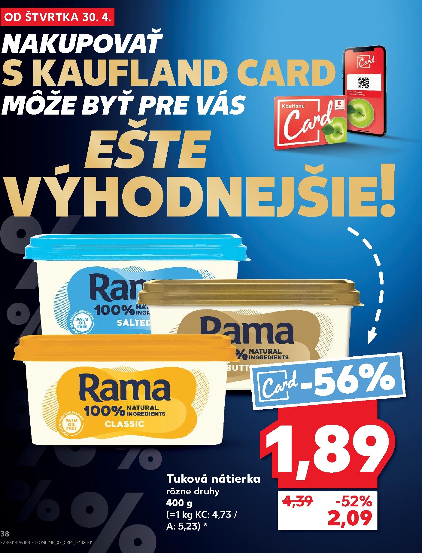 kaufland - Nový leták Kaufland od štvrtka, 30.04.2026 do stredy, 06.05.2026 - page: 38