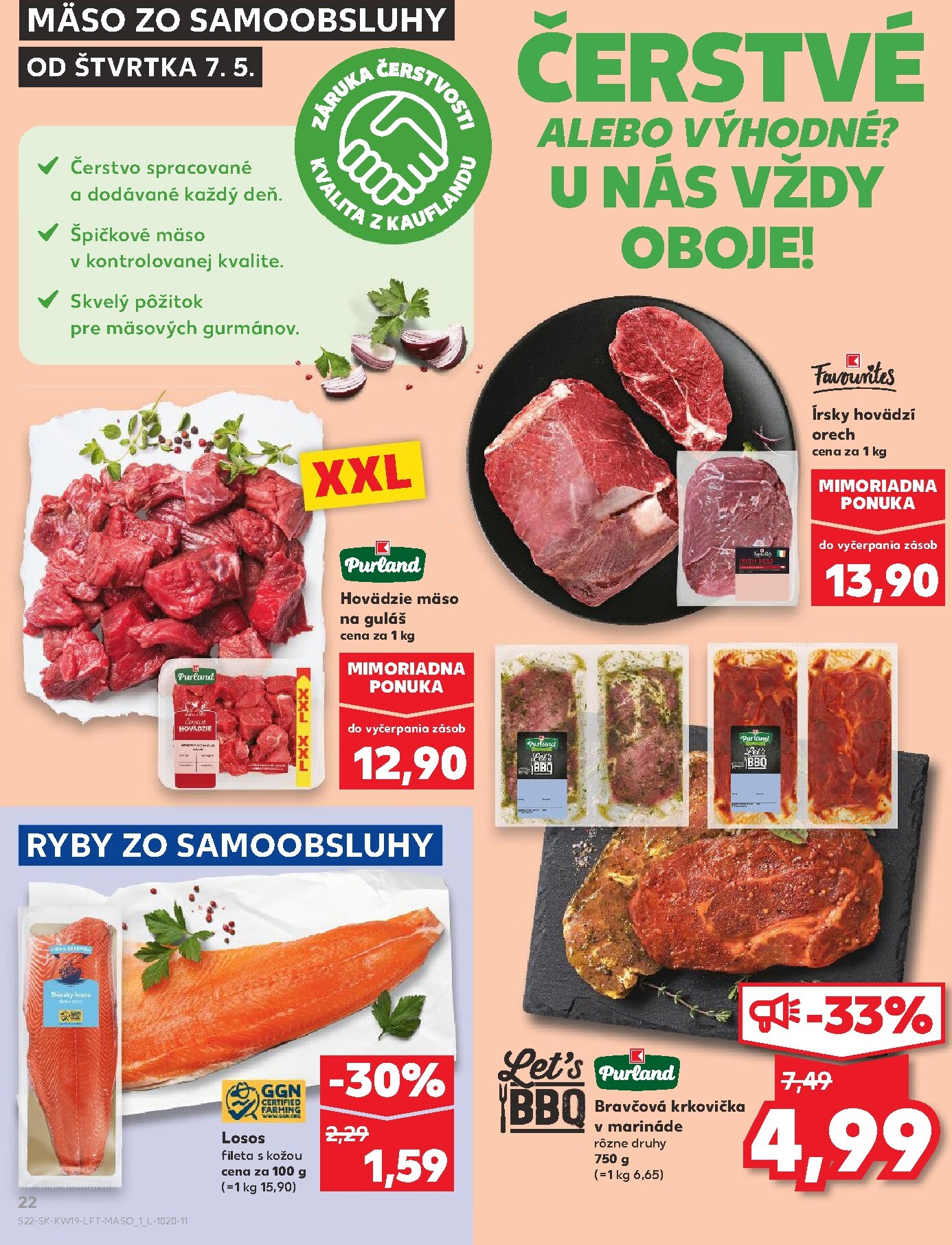 kaufland - Nový leták Kaufland od štvrtka, 07.05.2026 do stredy, 13.05.2026 - page: 22