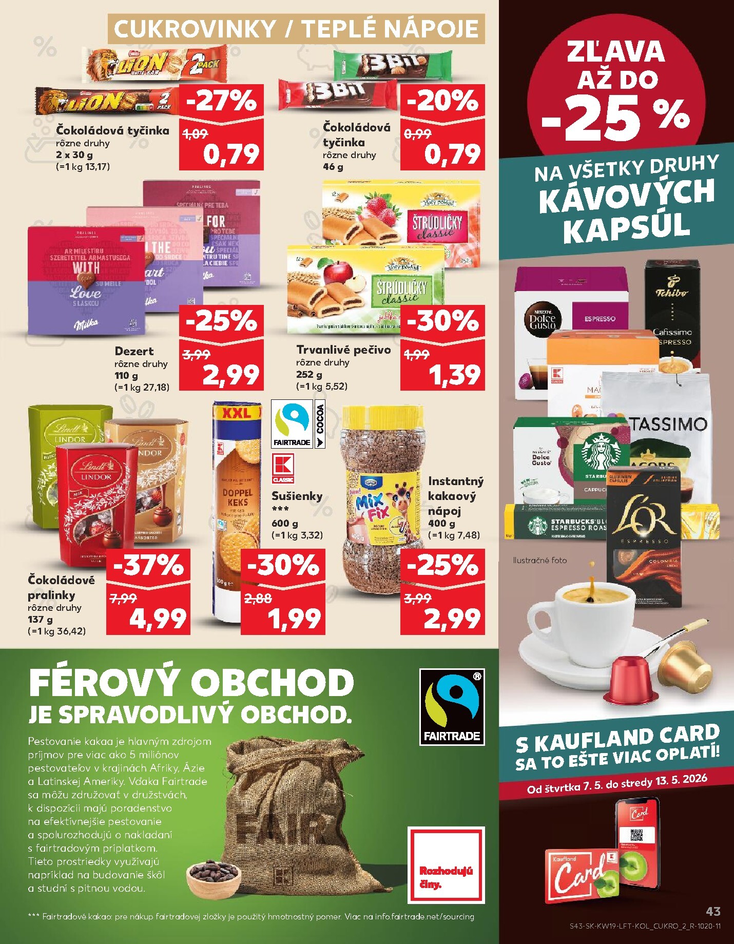 kaufland - Nový leták Kaufland od štvrtka, 07.05.2026 do stredy, 13.05.2026 - page: 43
