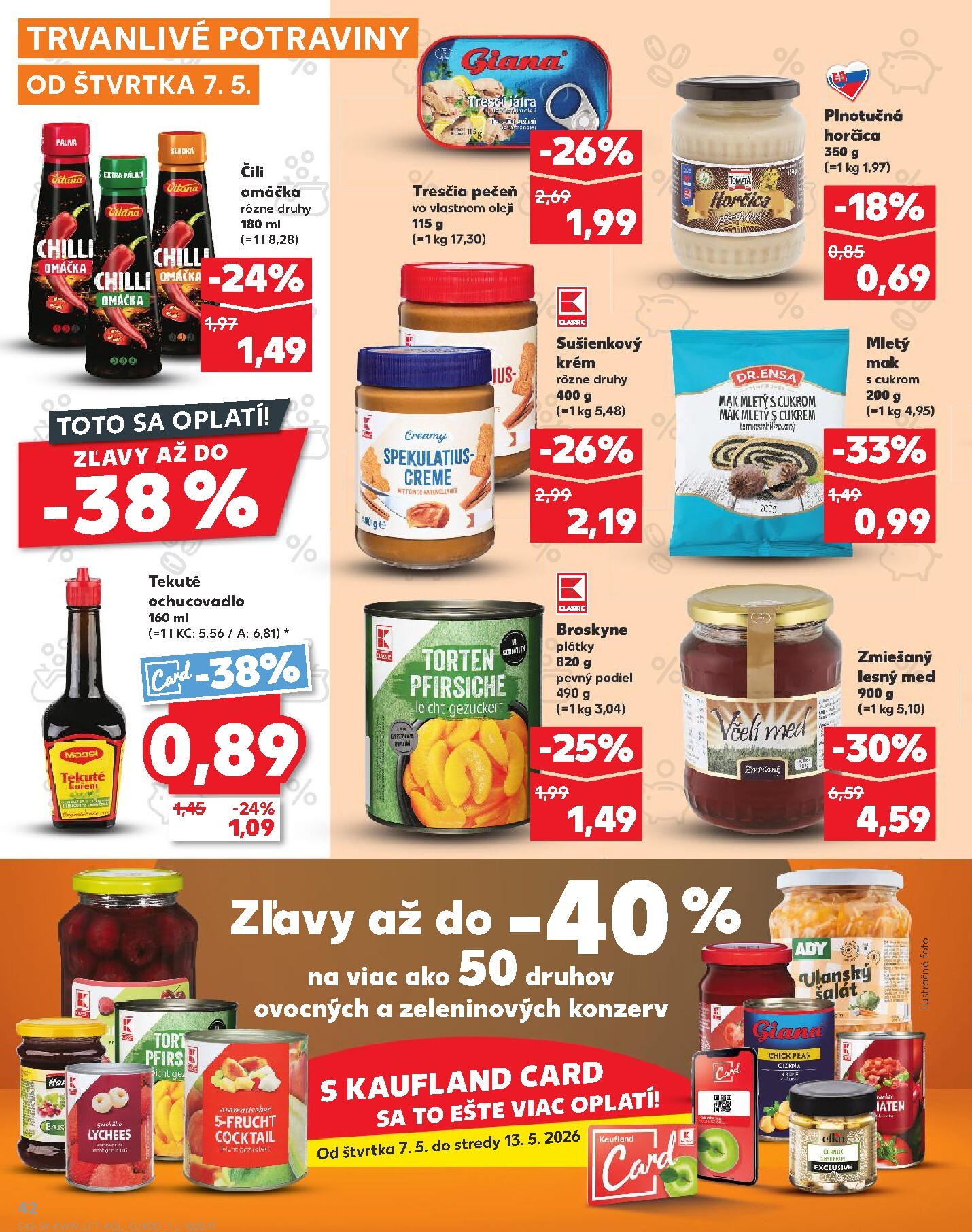 kaufland - Nový leták Kaufland od štvrtka, 07.05.2026 do stredy, 13.05.2026 - page: 42
