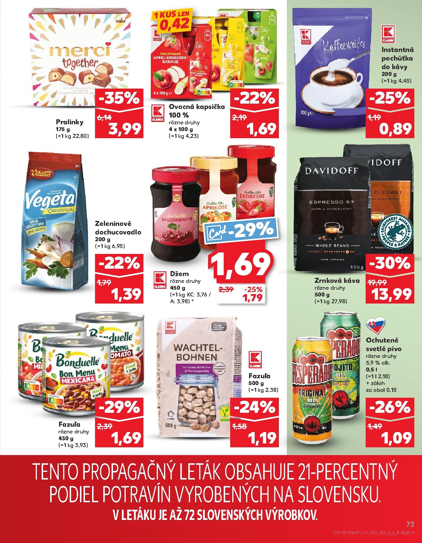 kaufland - Nový leták Kaufland od štvrtka, 07.05.2026 do stredy, 13.05.2026 - page: 73