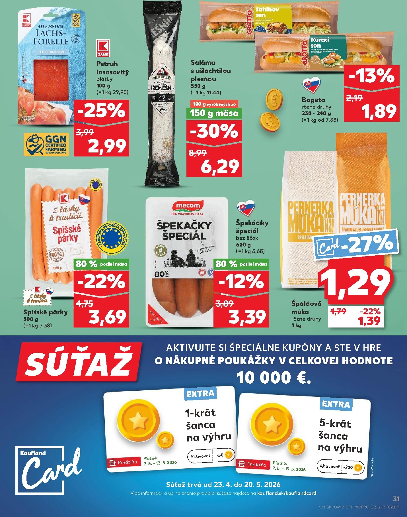 kaufland - Nový leták Kaufland od štvrtka, 07.05.2026 do stredy, 13.05.2026 - page: 31