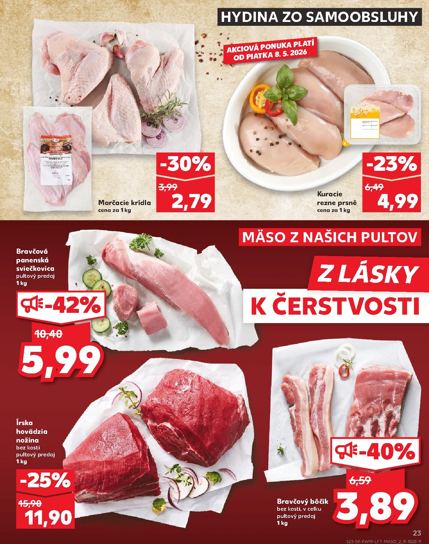 kaufland - Nový leták Kaufland od štvrtka, 07.05.2026 do stredy, 13.05.2026 - page: 23