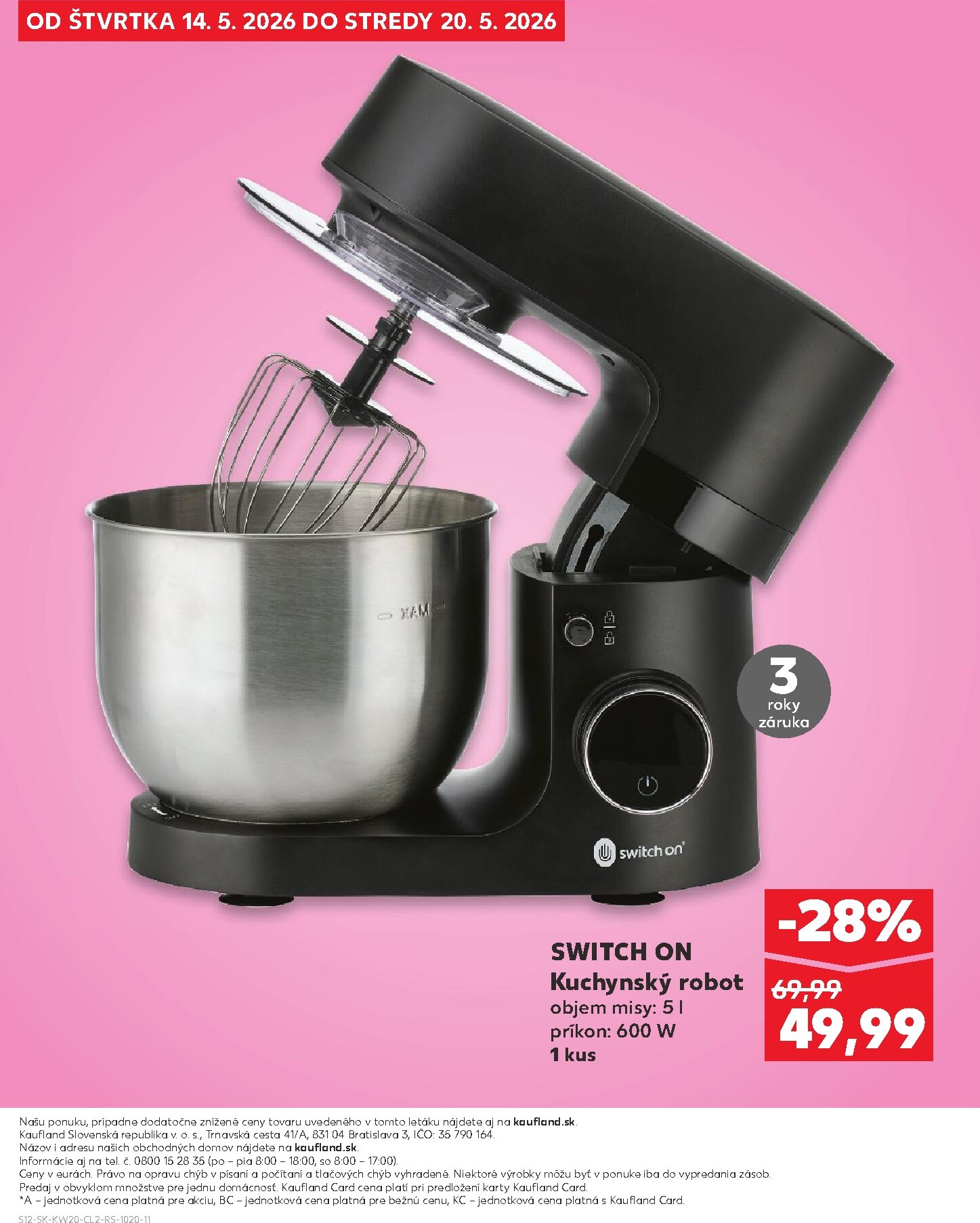 kaufland - Nový leták Kaufland - Ponuka týždňa od štvrtka, 14.05.2026 do stredy, 20.05.2026 - page: 12