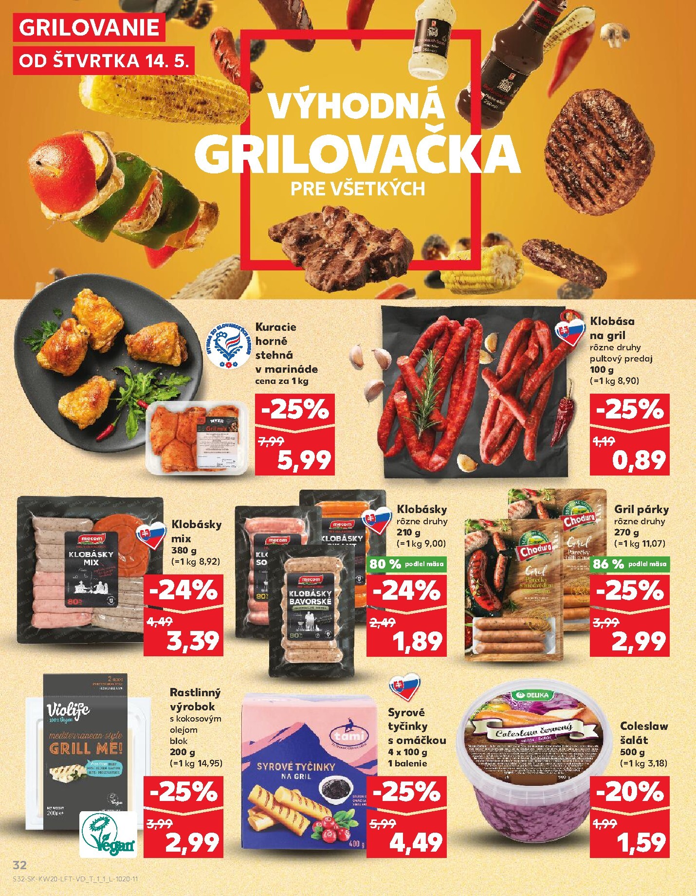 kaufland - Nový leták Kaufland od štvrtka, 14.05.2026 do stredy, 20.05.2026 - page: 32