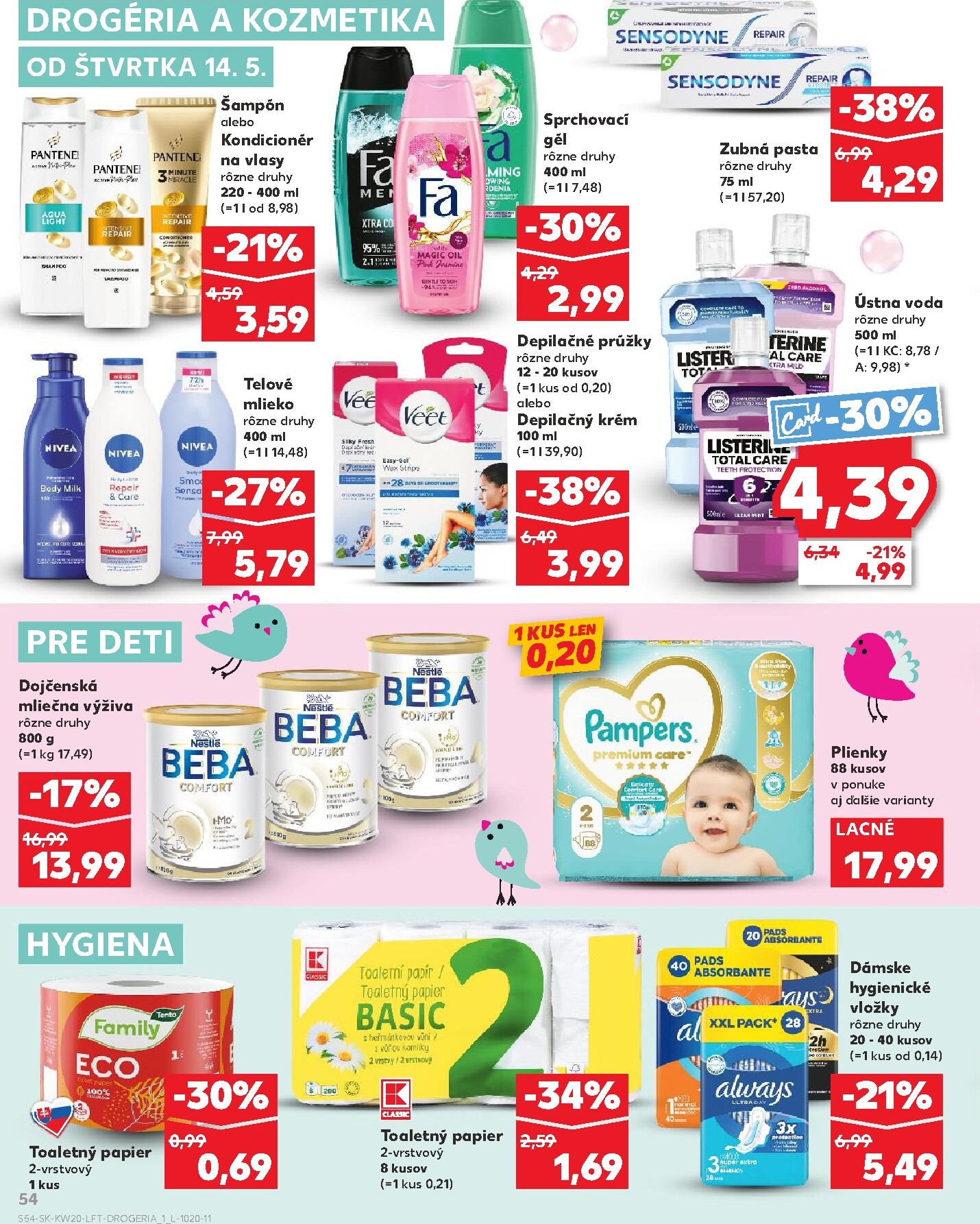 kaufland - Nový leták Kaufland od štvrtka, 14.05.2026 do stredy, 20.05.2026 - page: 54