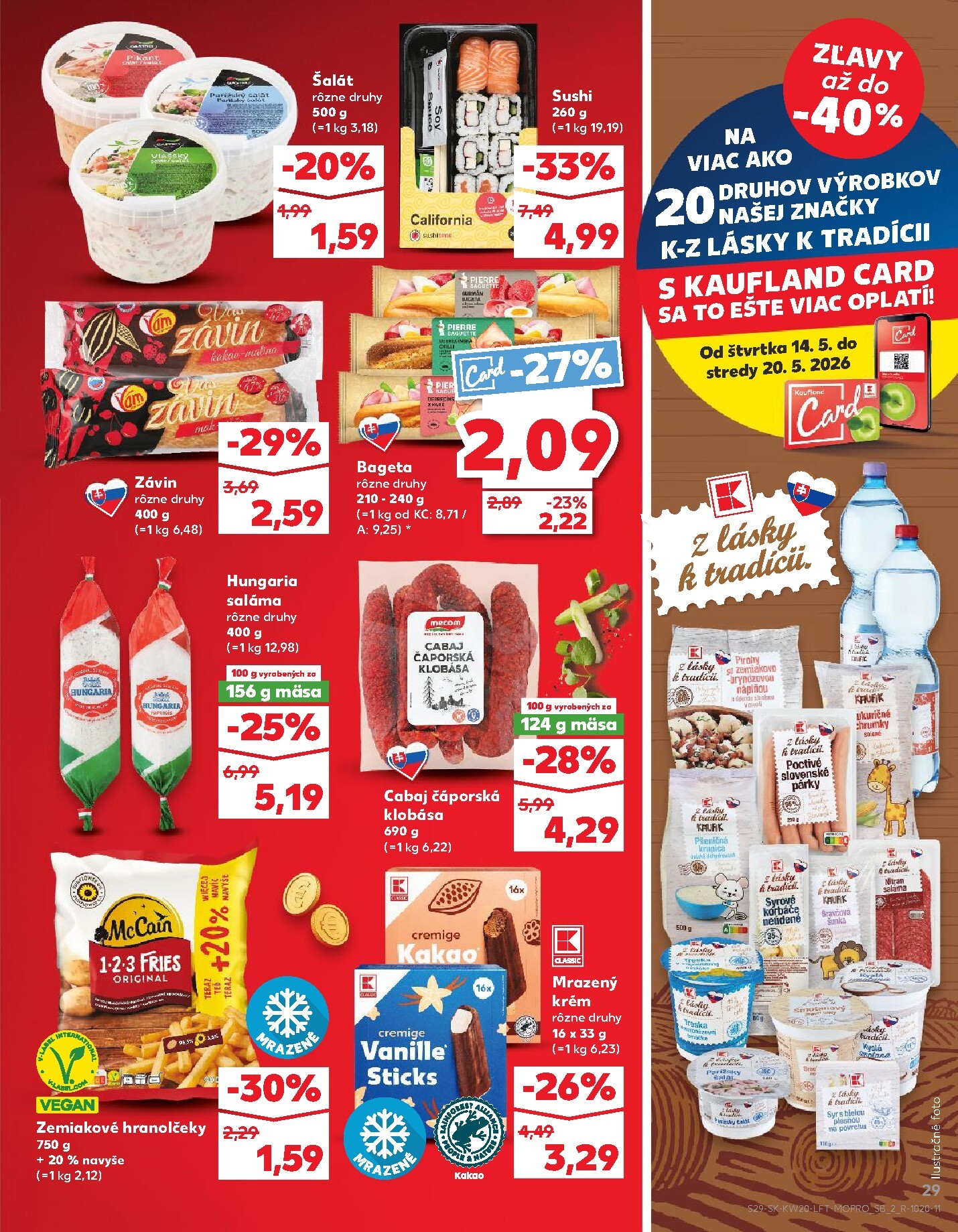 kaufland - Nový leták Kaufland od štvrtka, 14.05.2026 do stredy, 20.05.2026 - page: 29