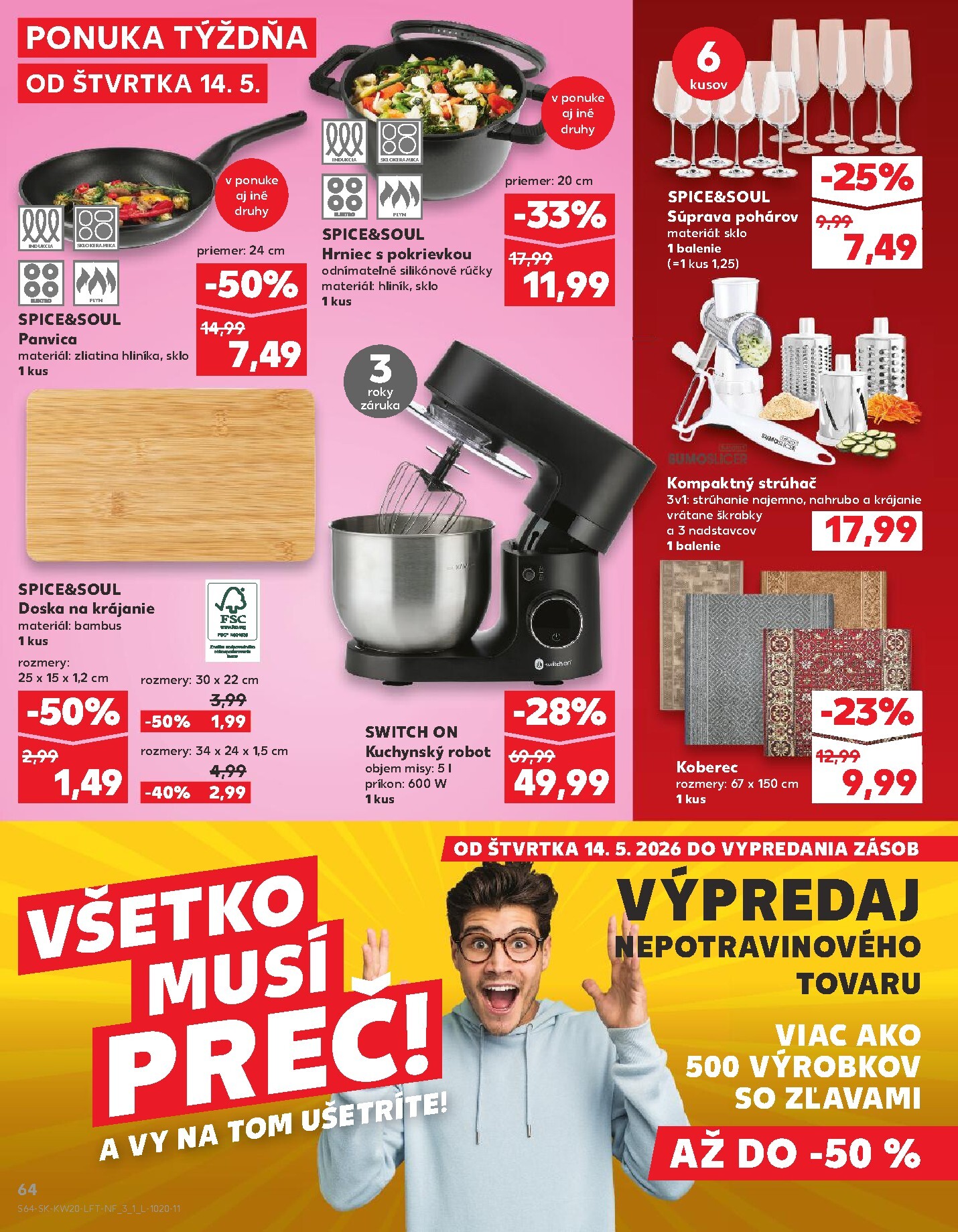 kaufland - Nový leták Kaufland od štvrtka, 14.05.2026 do stredy, 20.05.2026 - page: 64