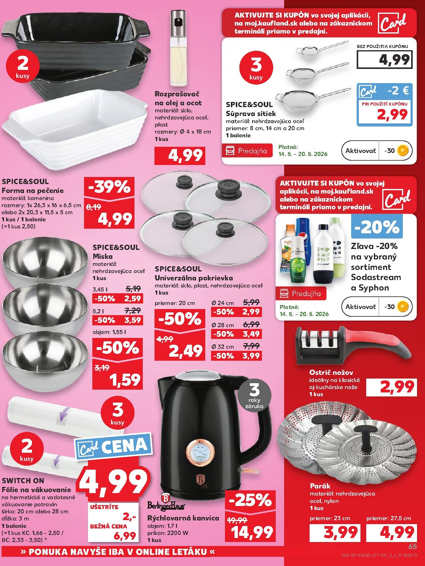 kaufland - Nový leták Kaufland od štvrtka, 14.05.2026 do stredy, 20.05.2026 - page: 65