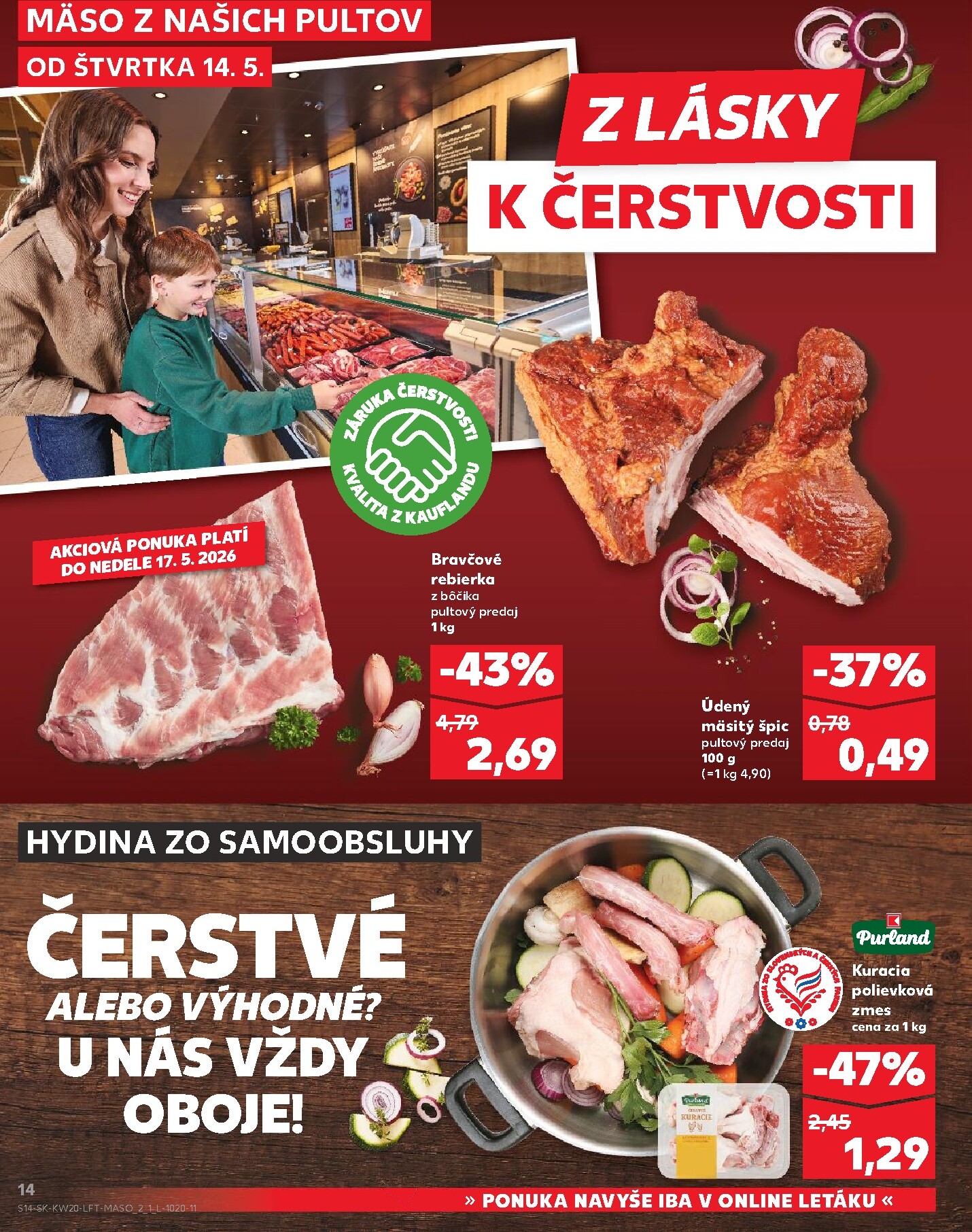kaufland - Nový leták Kaufland od štvrtka, 14.05.2026 do stredy, 20.05.2026 - page: 14