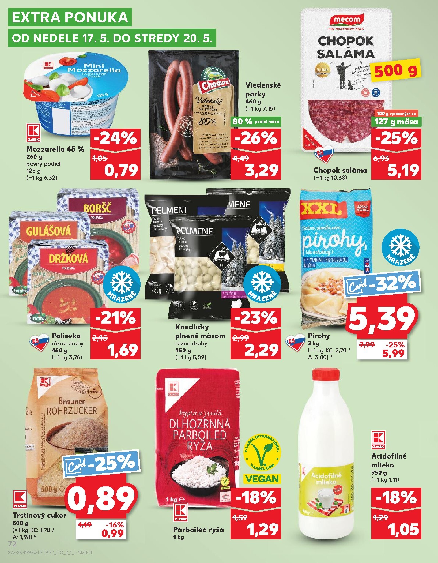 kaufland - Nový leták Kaufland od štvrtka, 14.05.2026 do stredy, 20.05.2026 - page: 72
