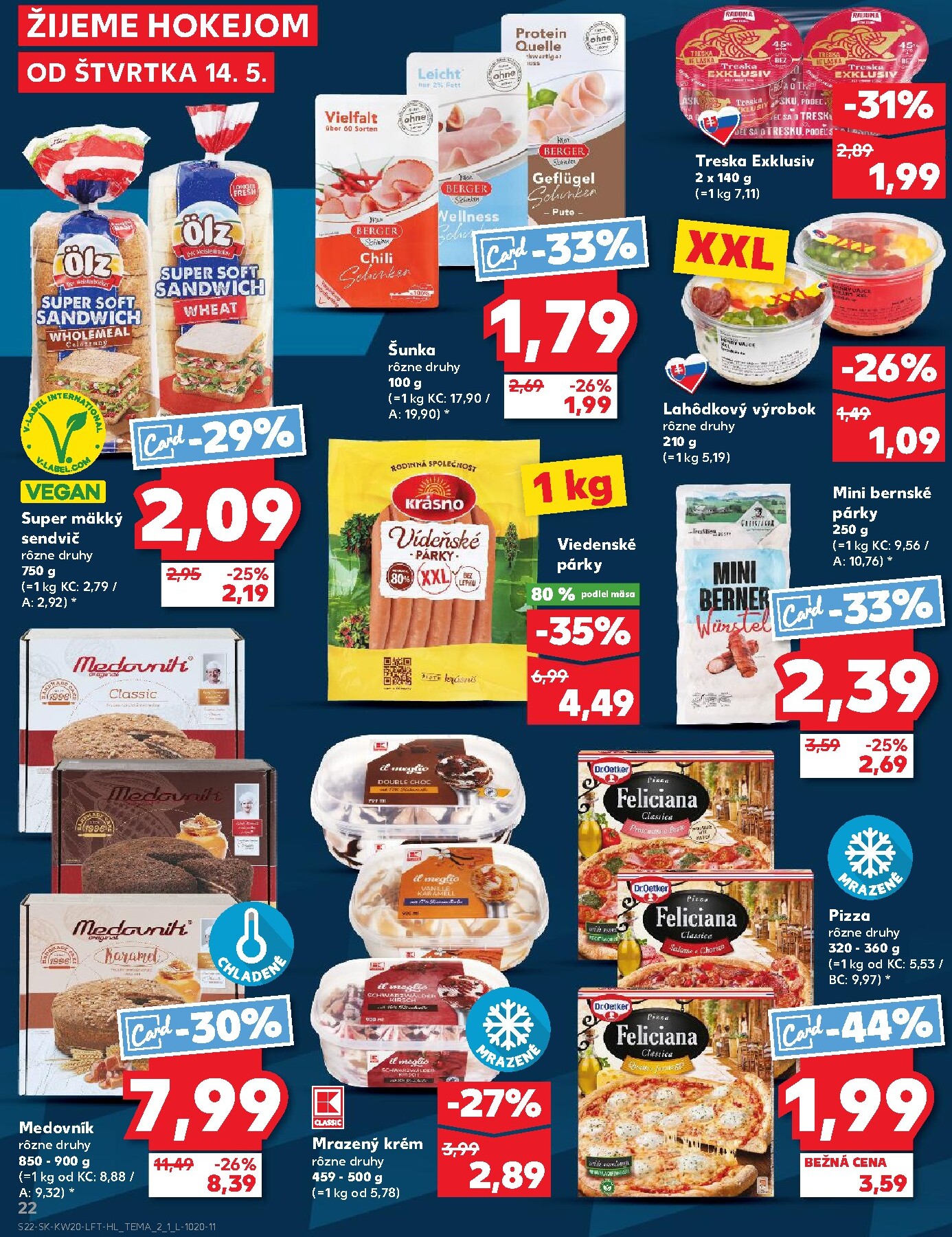kaufland - Nový leták Kaufland od štvrtka, 14.05.2026 do stredy, 20.05.2026 - page: 22