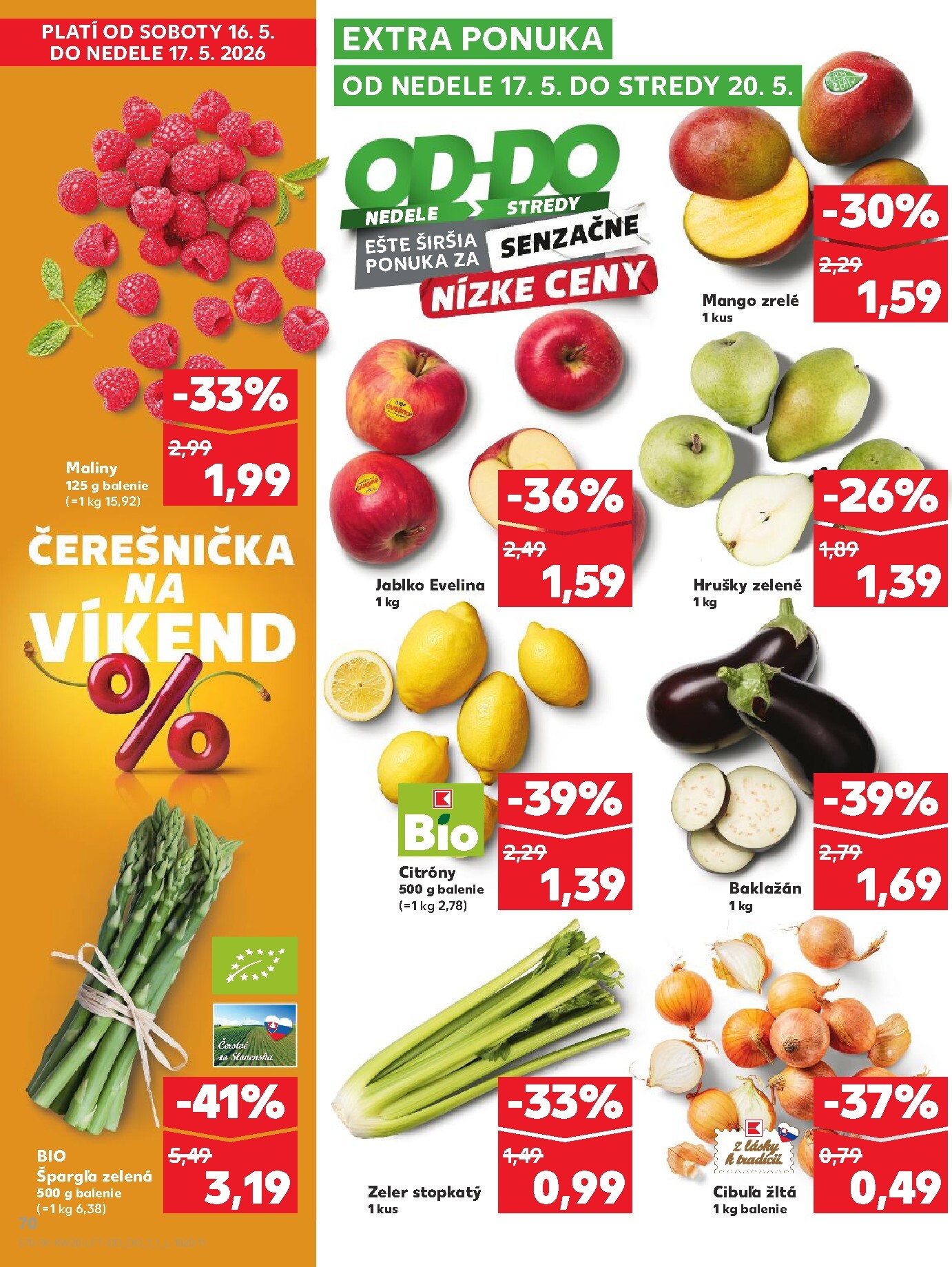 kaufland - Nový leták Kaufland od štvrtka, 14.05.2026 do stredy, 20.05.2026 - page: 70