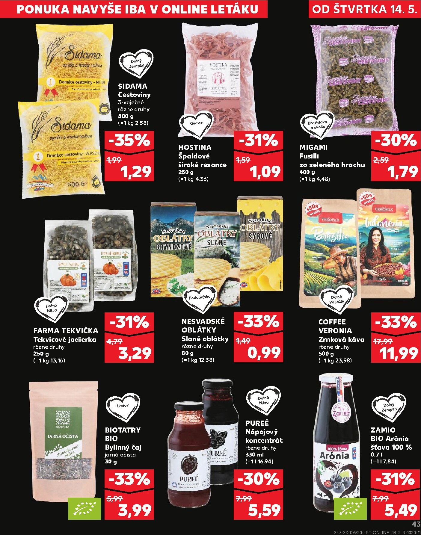 kaufland - Nový leták Kaufland od štvrtka, 14.05.2026 do stredy, 20.05.2026 - page: 43