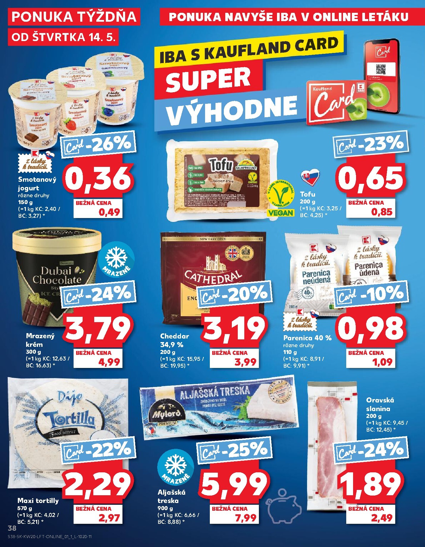kaufland - Nový leták Kaufland od štvrtka, 14.05.2026 do stredy, 20.05.2026 - page: 38