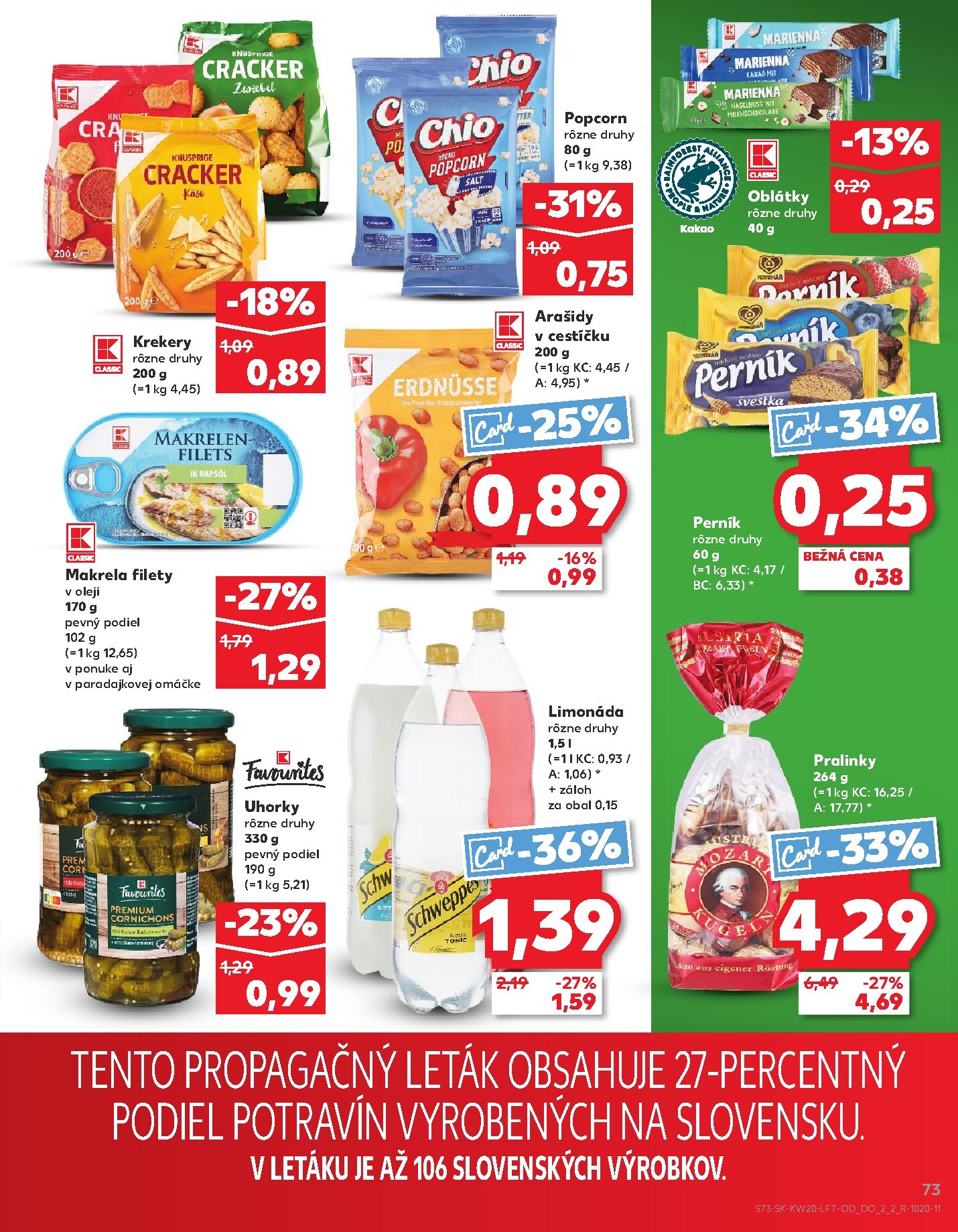 kaufland - Nový leták Kaufland od štvrtka, 14.05.2026 do stredy, 20.05.2026 - page: 73