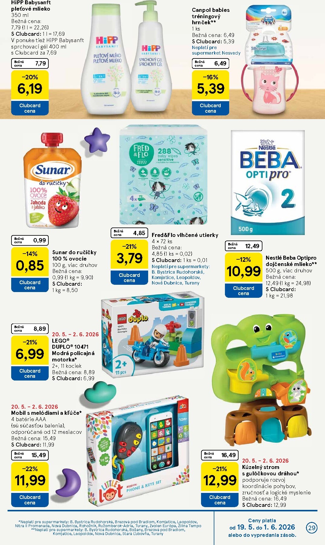 tesco - Nový Tesco supermarket leták od stredy, 20.05.2026 do utorka, 26.05.2026 - page: 29