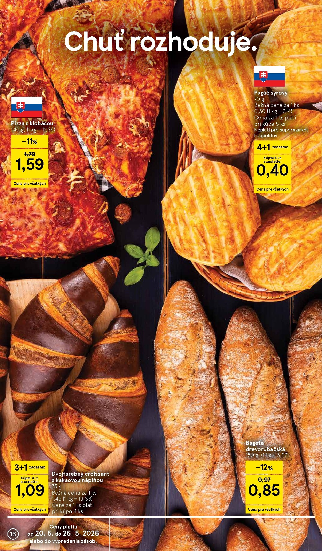 tesco - Nový Tesco supermarket leták od stredy, 20.05.2026 do utorka, 26.05.2026 - page: 16
