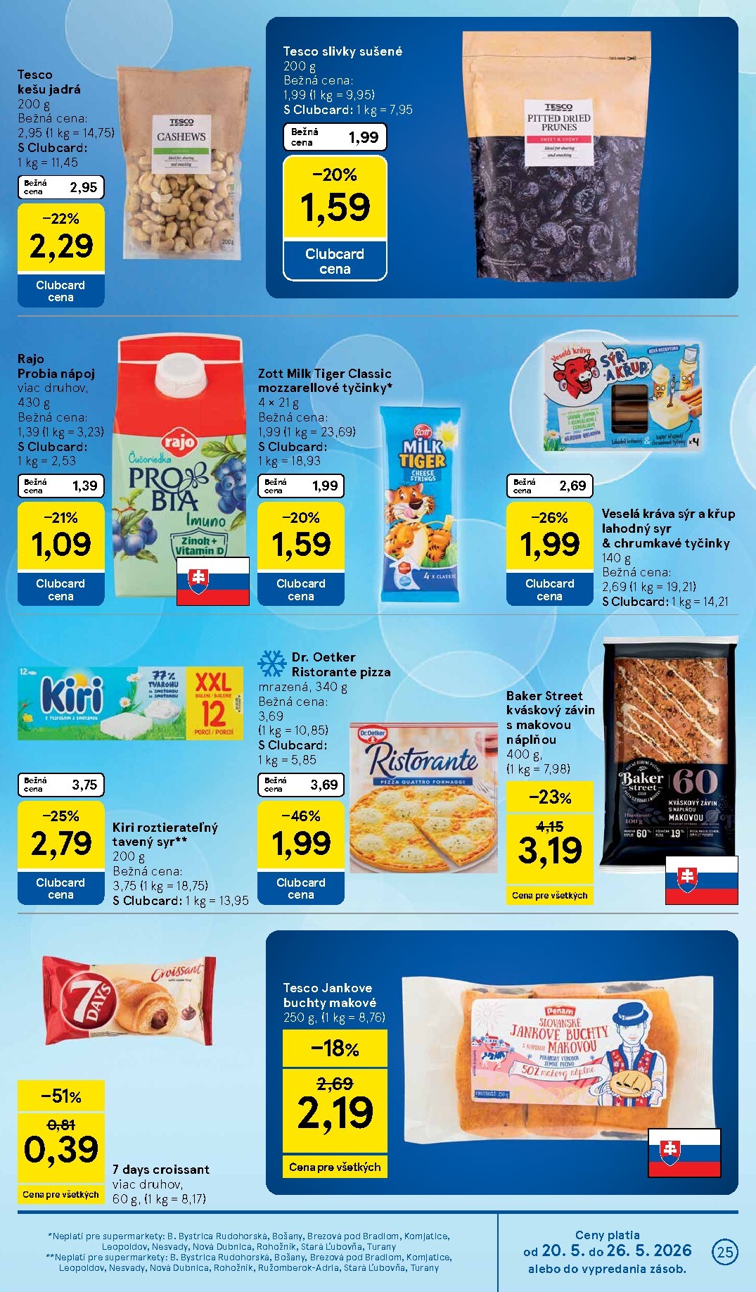 tesco - Nový Tesco supermarket leták od stredy, 20.05.2026 do utorka, 26.05.2026 - page: 25