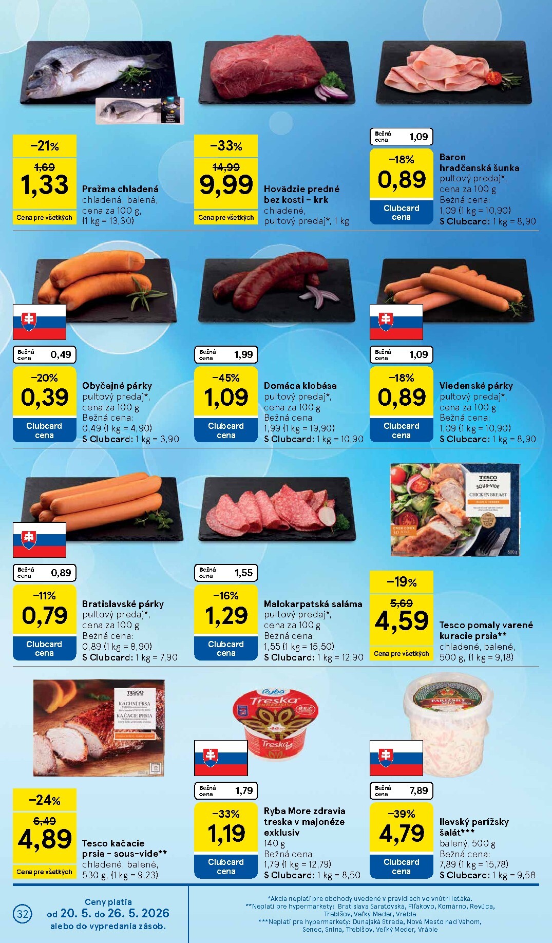 tesco - Nový Tesco leták od stredy, 20.05.2026 do utorka, 26.05.2026 - page: 32