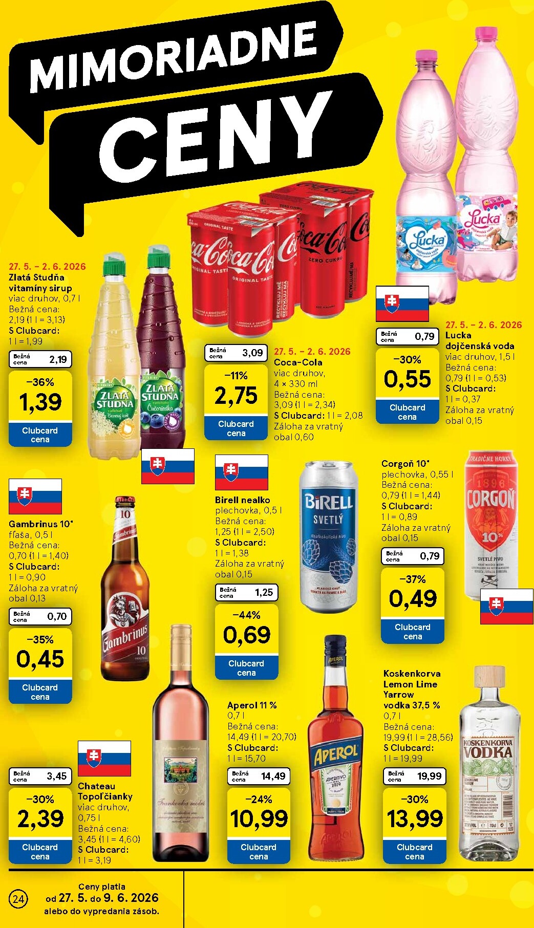 tesco - Nový Tesco leták od stredy, 27.05.2026 do utorka, 02.06.2026 - page: 24