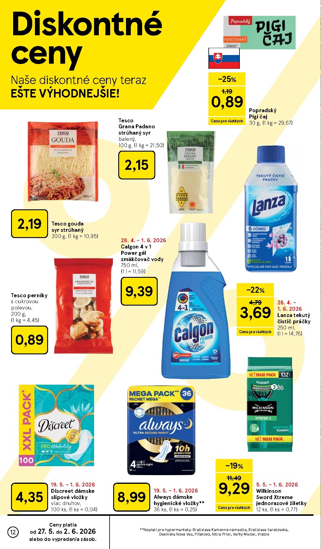 tesco - Nový Tesco leták od stredy, 27.05.2026 do utorka, 02.06.2026 - page: 12