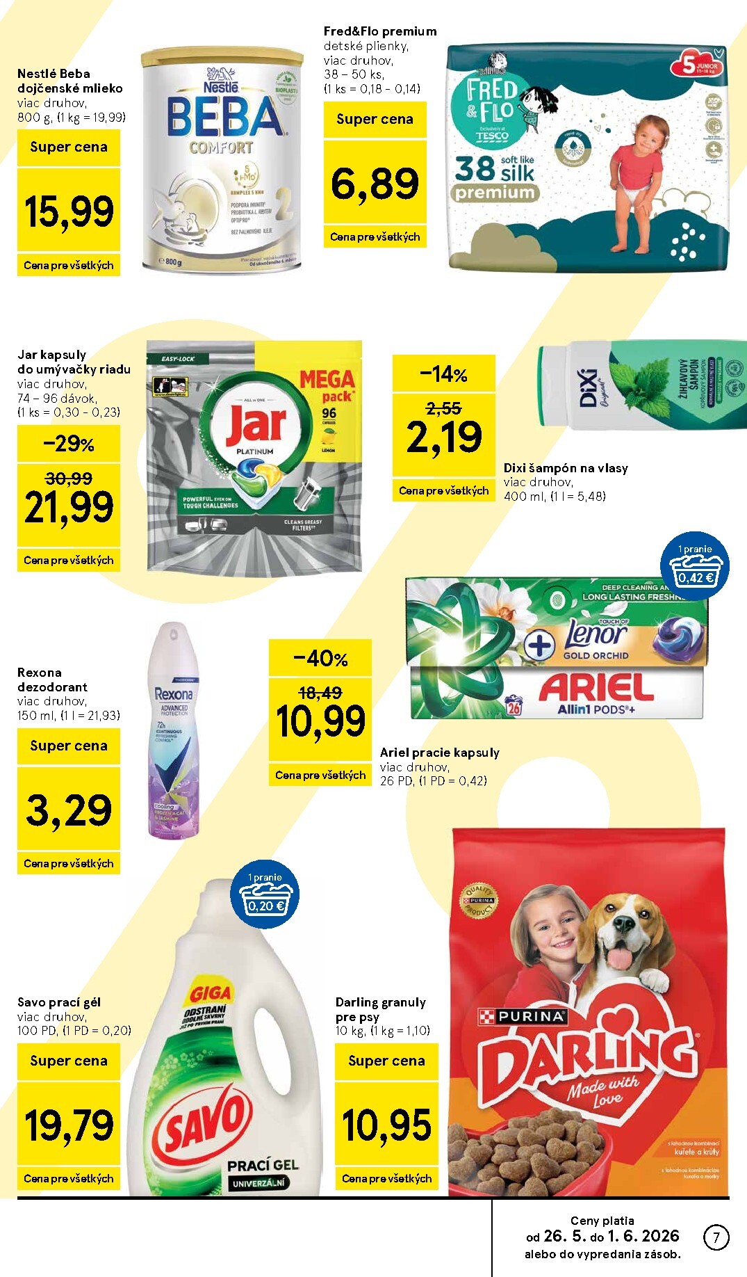 tesco - Nový Tesco leták od stredy, 27.05.2026 do utorka, 02.06.2026 - page: 7