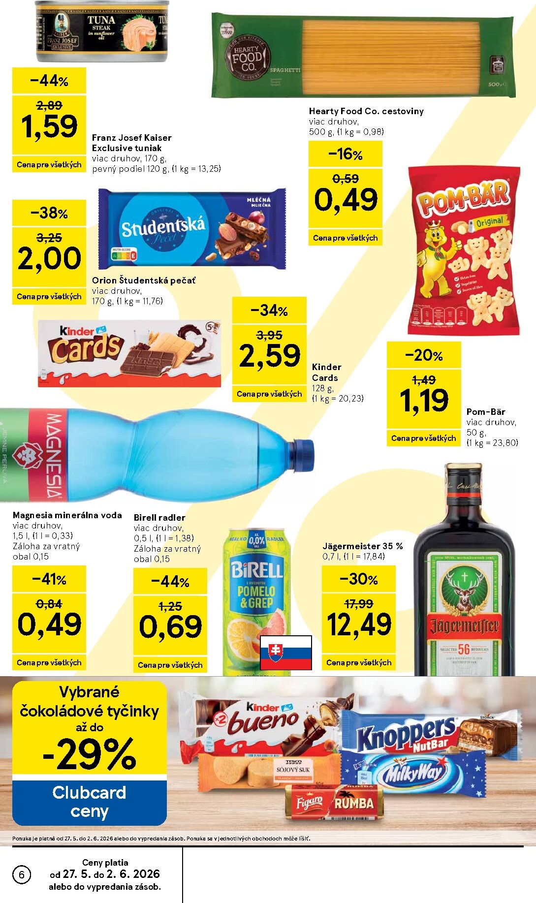 tesco - Nový Tesco leták od stredy, 27.05.2026 do utorka, 02.06.2026 - page: 6