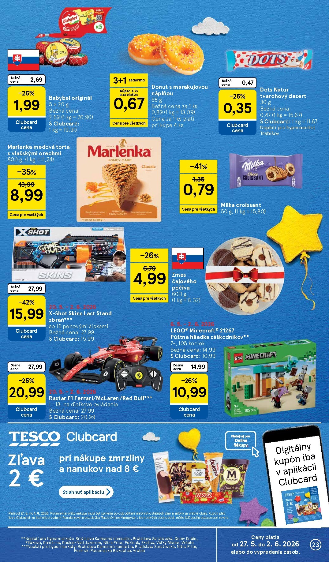 tesco - Nový Tesco leták od stredy, 27.05.2026 do utorka, 02.06.2026 - page: 23