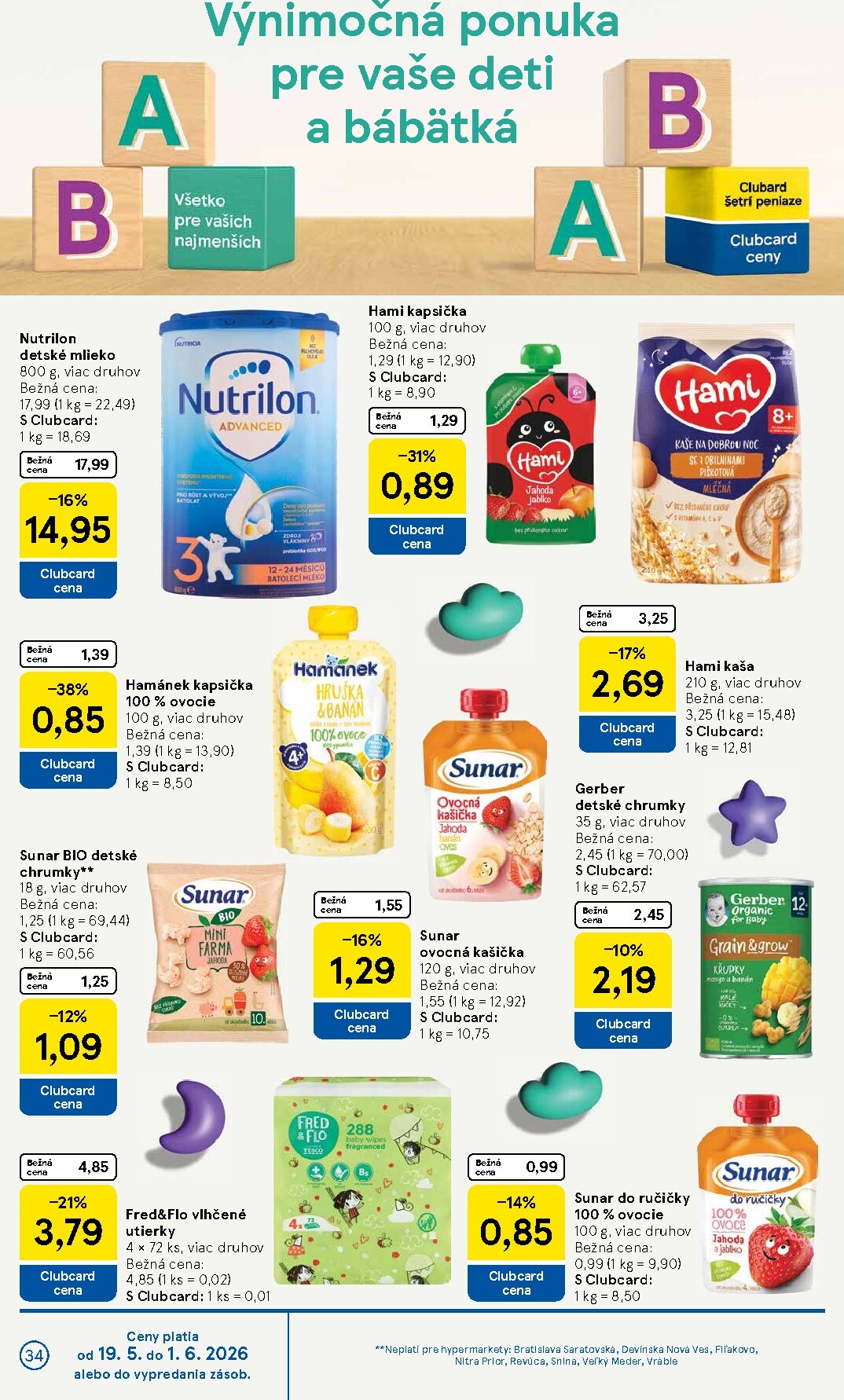 tesco - Nový Tesco leták od stredy, 27.05.2026 do utorka, 02.06.2026 - page: 34