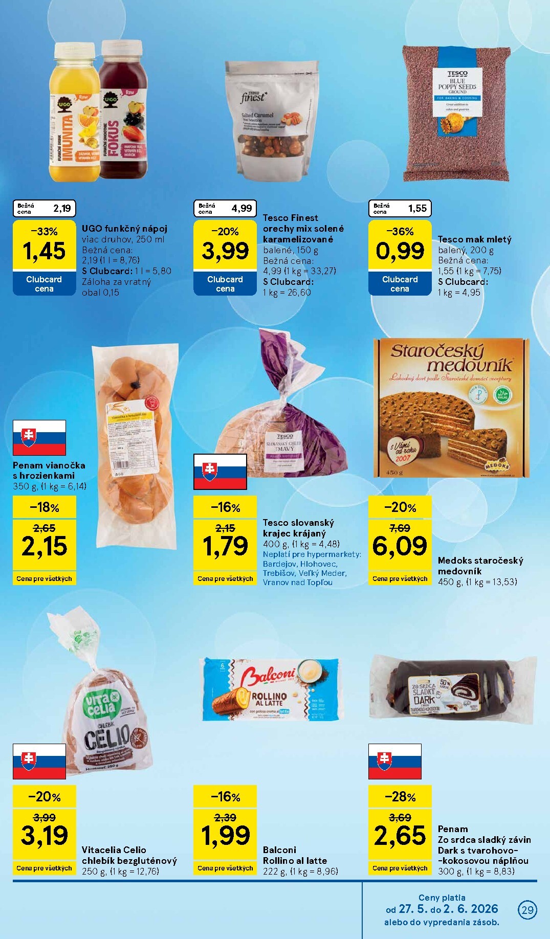 tesco - Nový Tesco leták od stredy, 27.05.2026 do utorka, 02.06.2026 - page: 29