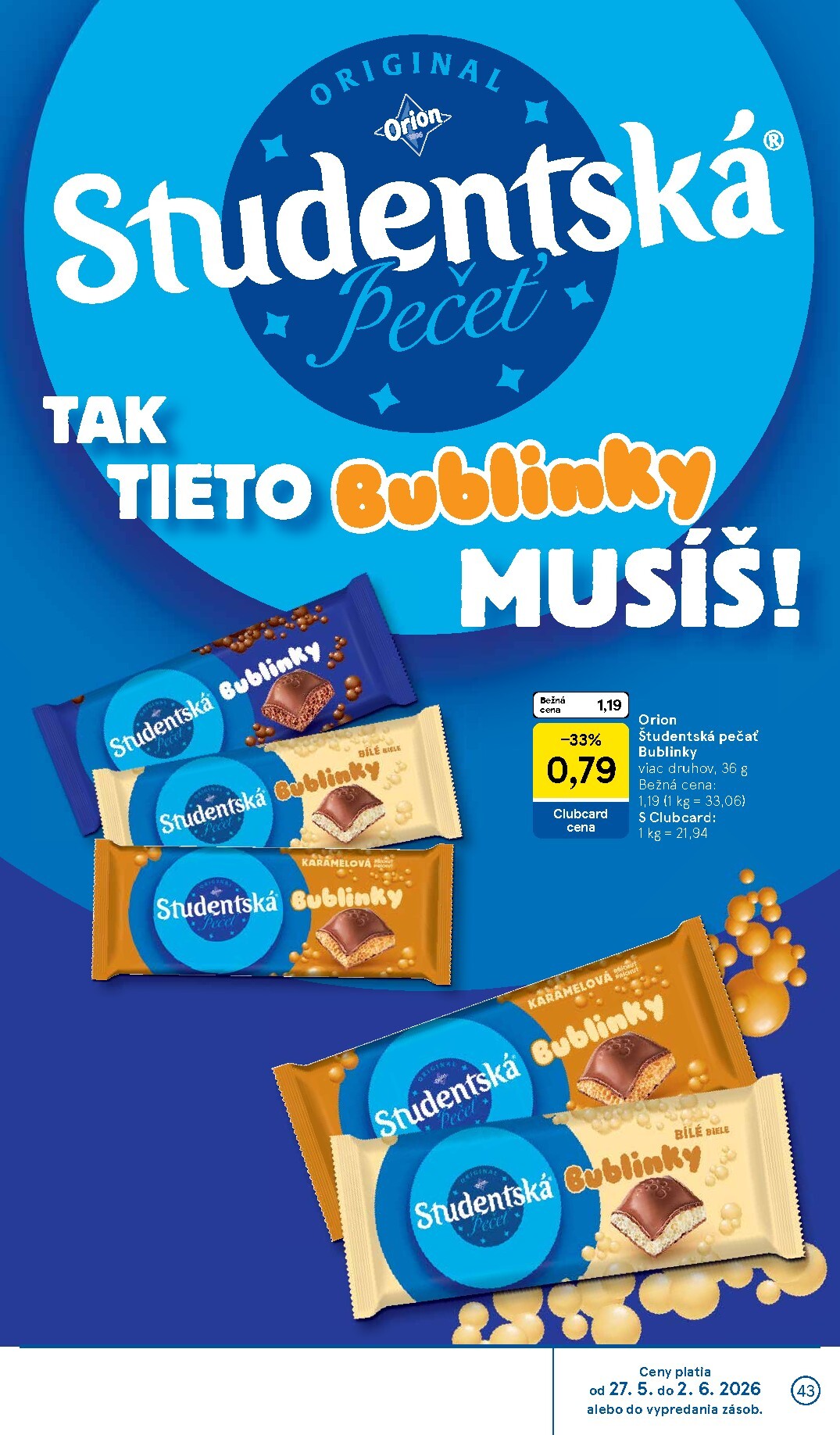 tesco - Nový Tesco leták od stredy, 27.05.2026 do utorka, 02.06.2026 - page: 43