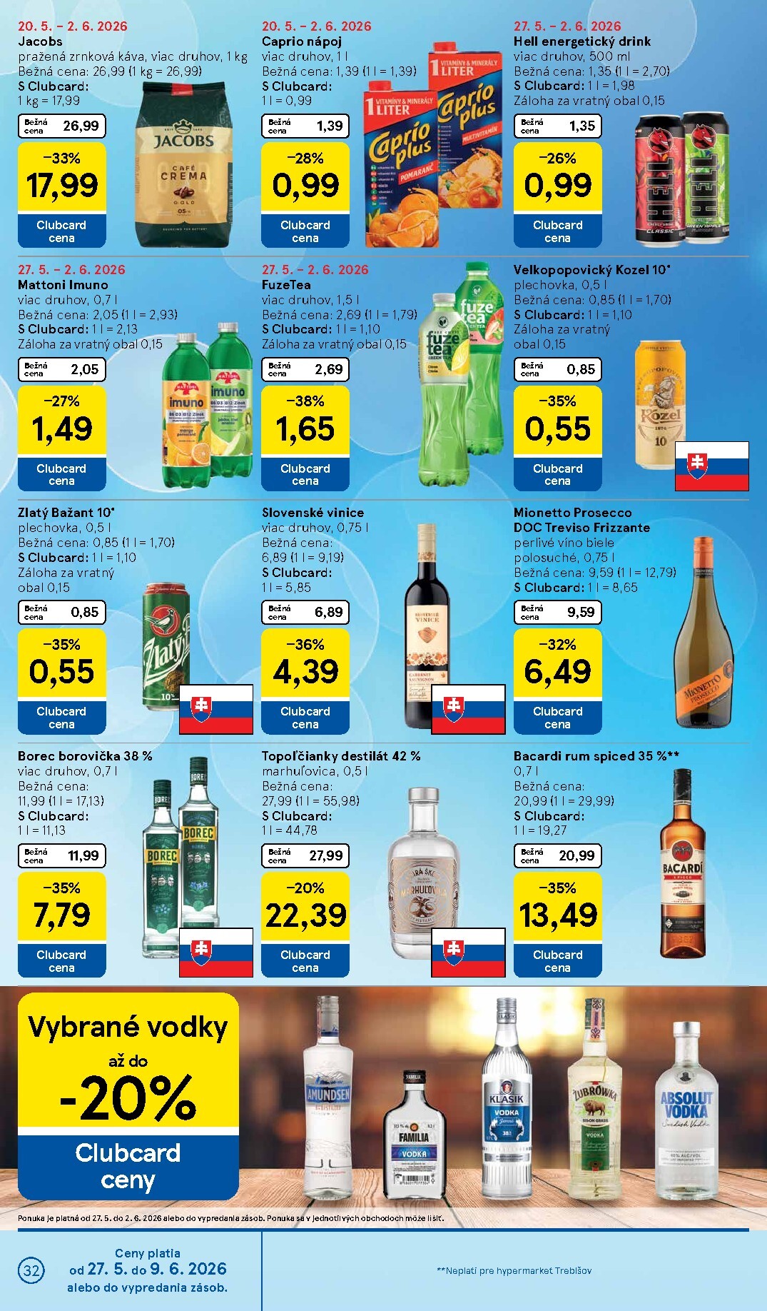 tesco - Nový Tesco leták od stredy, 27.05.2026 do utorka, 02.06.2026 - page: 32