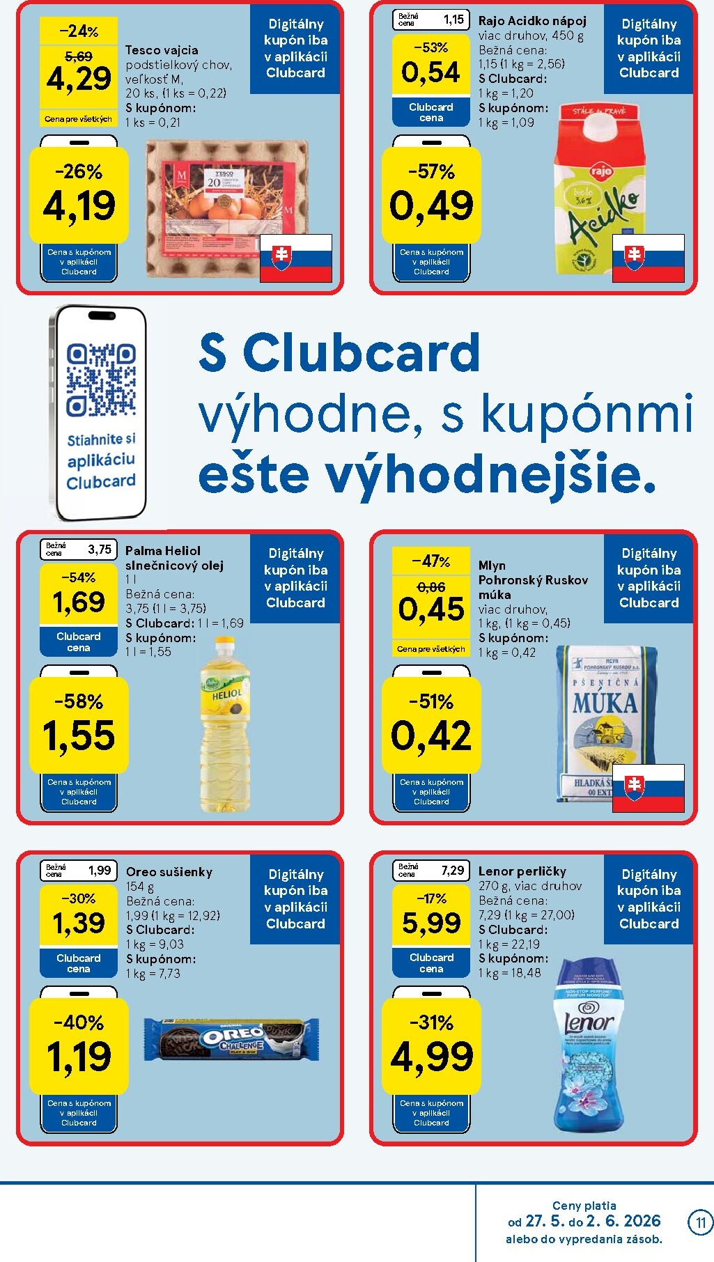 tesco - Nový Tesco leták od stredy, 27.05.2026 do utorka, 02.06.2026 - page: 11