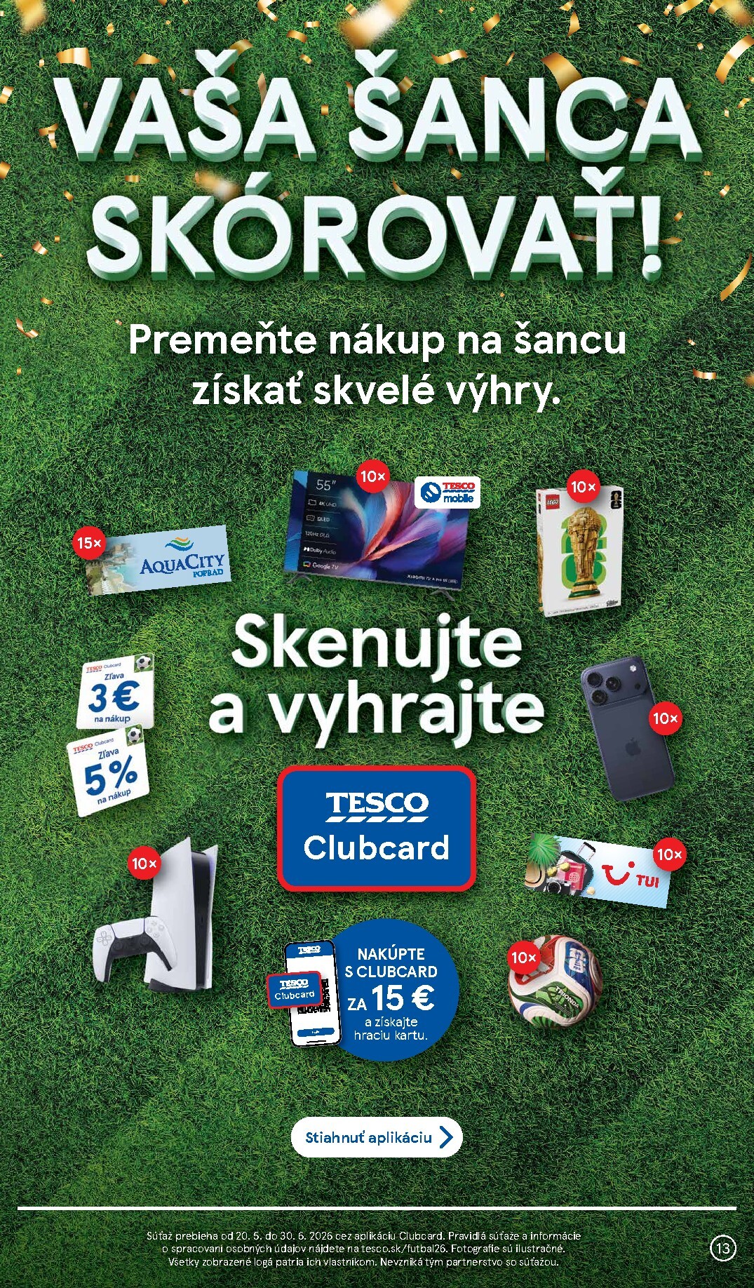 tesco - Nový Tesco leták od stredy, 27.05.2026 do utorka, 02.06.2026 - page: 13