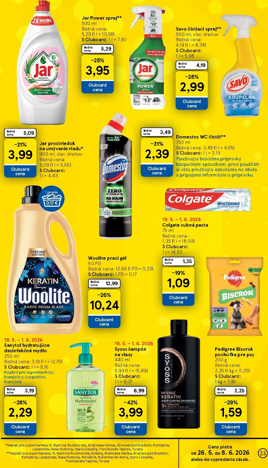 tesco - Nový Tesco supermarket leták od stredy, 27.05.2026 do utorka, 02.06.2026 - page: 23