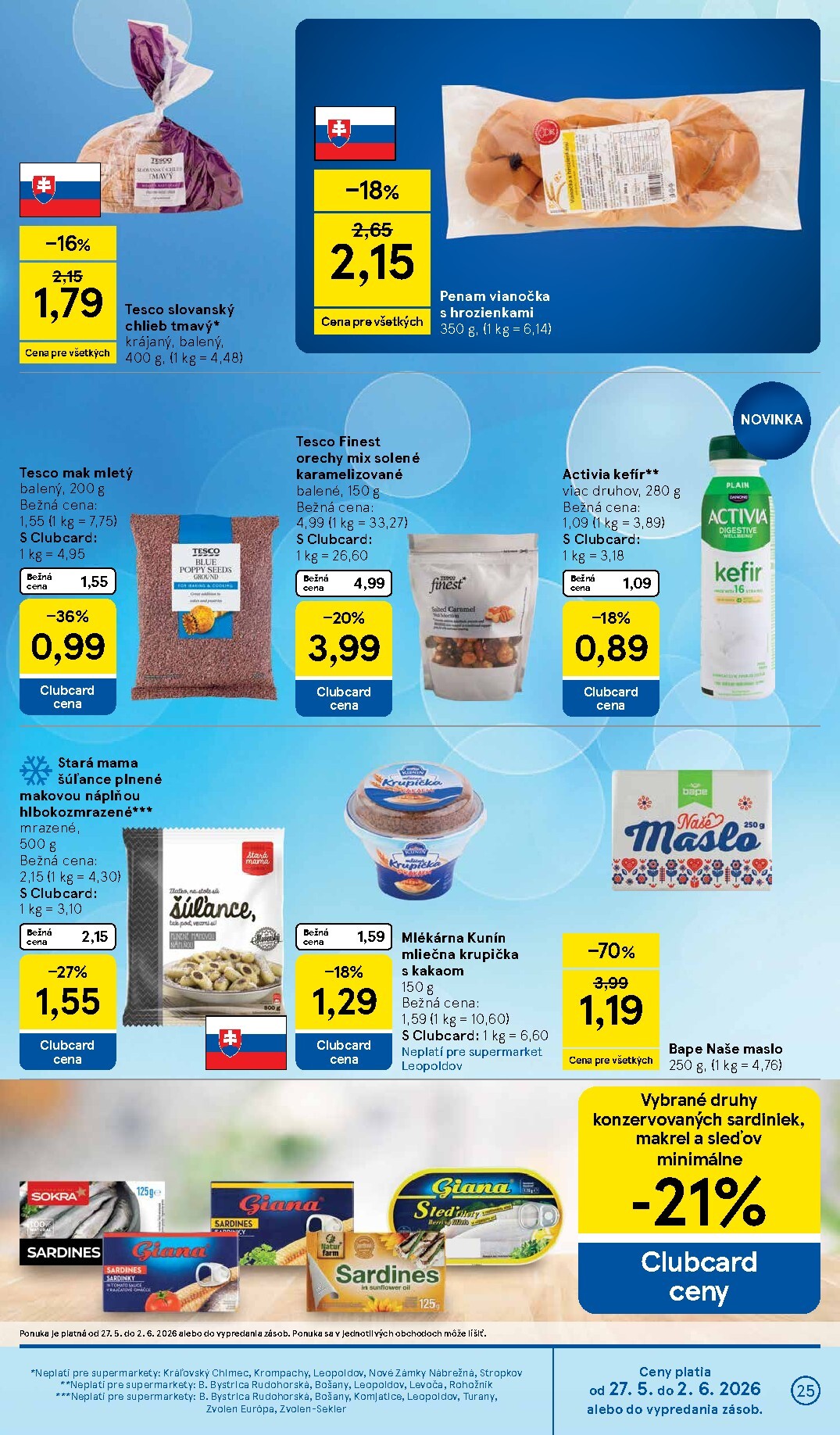 tesco - Nový Tesco supermarket leták od stredy, 27.05.2026 do utorka, 02.06.2026 - page: 25