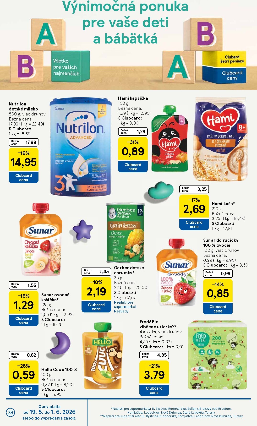 tesco - Nový Tesco supermarket leták od stredy, 27.05.2026 do utorka, 02.06.2026 - page: 28