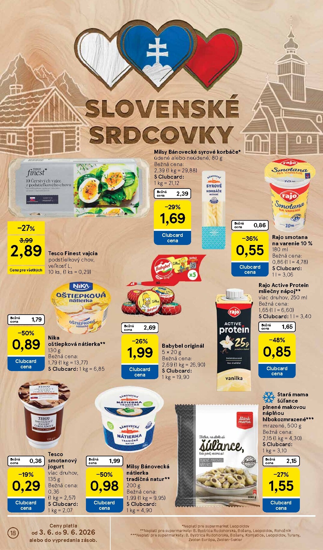 tesco - Nový Tesco supermarket leták od stredy, 03.06.2026 do utorka, 09.06.2026 - page: 18