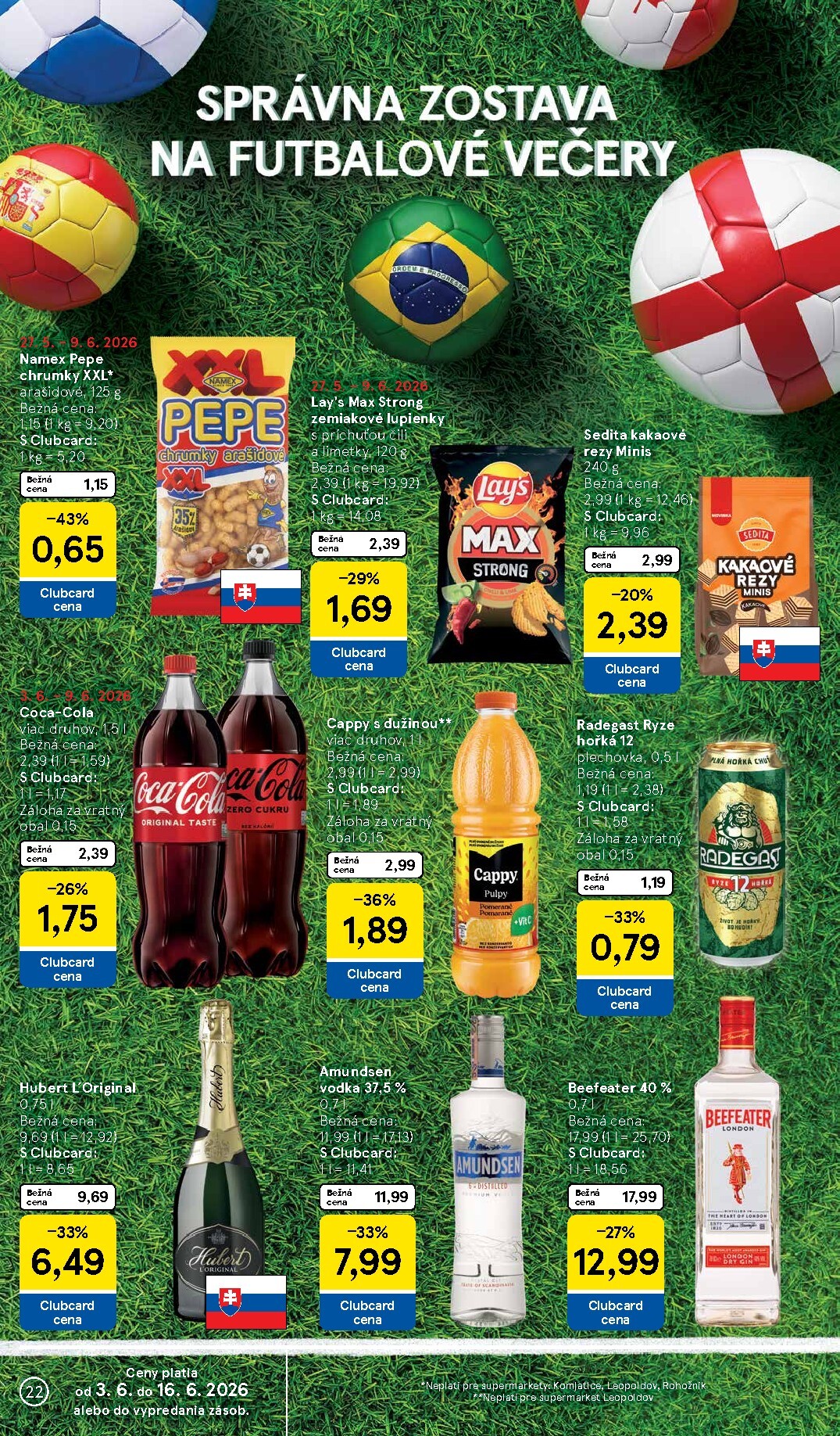 tesco - Nový Tesco supermarket leták od stredy, 03.06.2026 do utorka, 09.06.2026 - page: 22