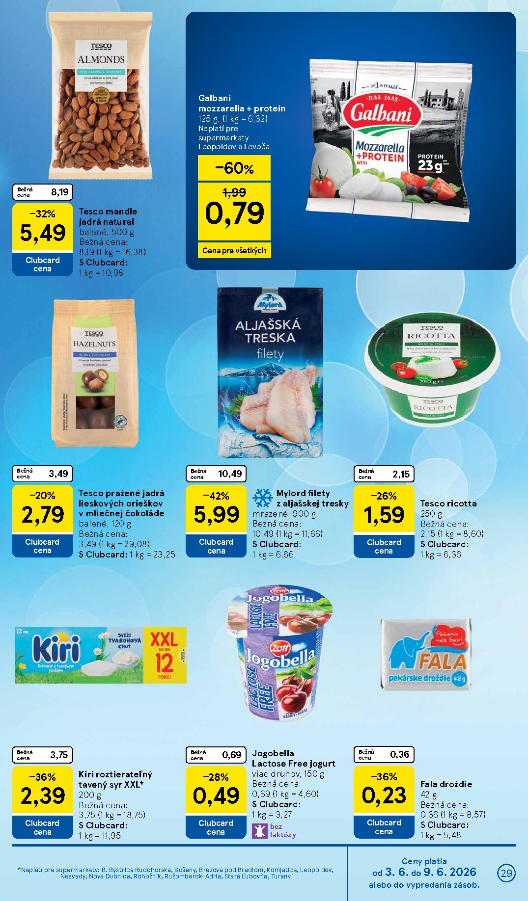 tesco - Nový Tesco supermarket leták od stredy, 03.06.2026 do utorka, 09.06.2026 - page: 29