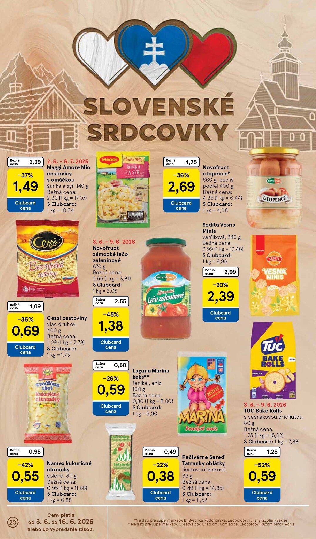 tesco - Nový Tesco supermarket leták od stredy, 03.06.2026 do utorka, 09.06.2026 - page: 20