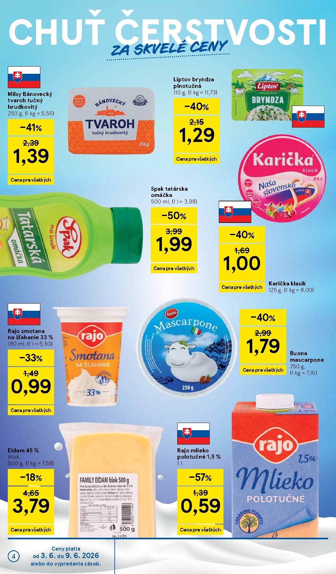 tesco - Nový Tesco leták od stredy, 03.06.2026 do utorka, 09.06.2026 - page: 4