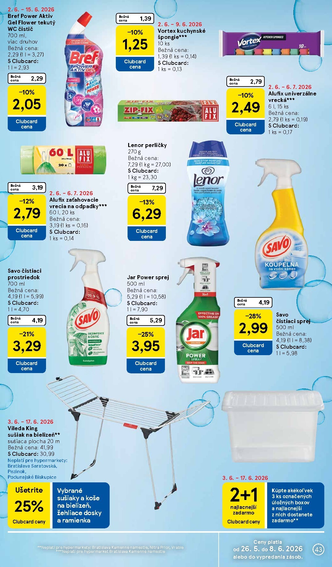 tesco - Nový Tesco leták od stredy, 03.06.2026 do utorka, 09.06.2026 - page: 43