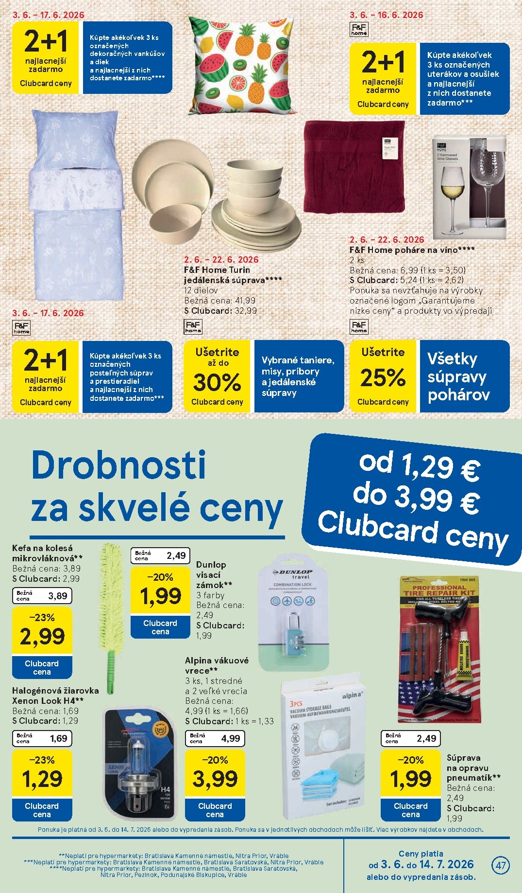 tesco - Nový Tesco leták od stredy, 03.06.2026 do utorka, 09.06.2026 - page: 47