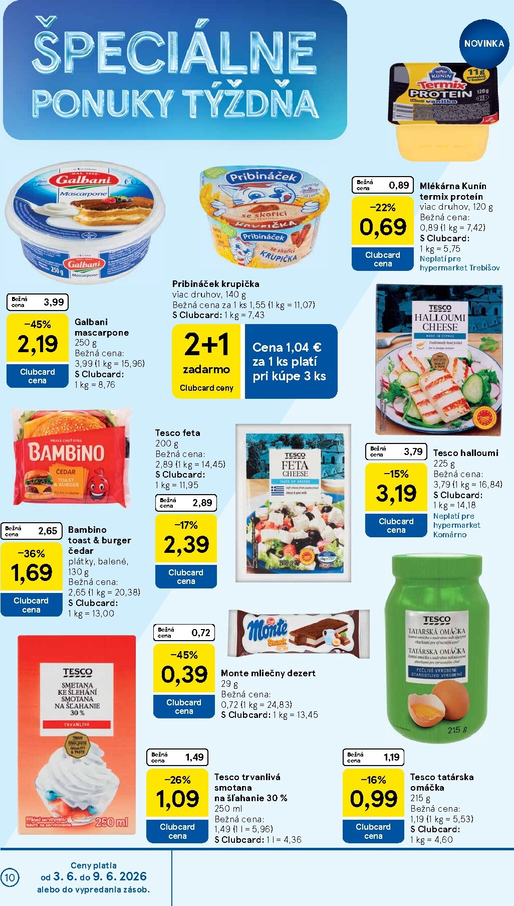 tesco - Nový Tesco leták od stredy, 03.06.2026 do utorka, 09.06.2026 - page: 10