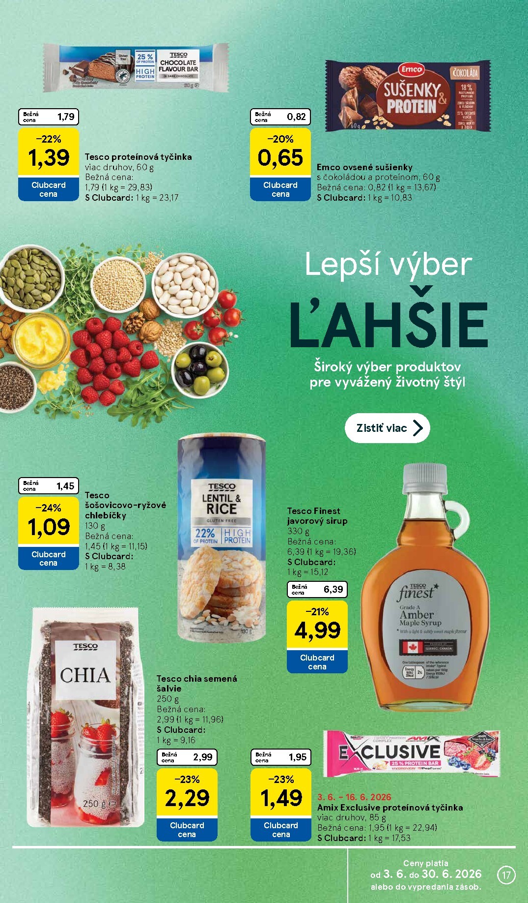 tesco - Nový Tesco leták od stredy, 03.06.2026 do utorka, 09.06.2026 - page: 17
