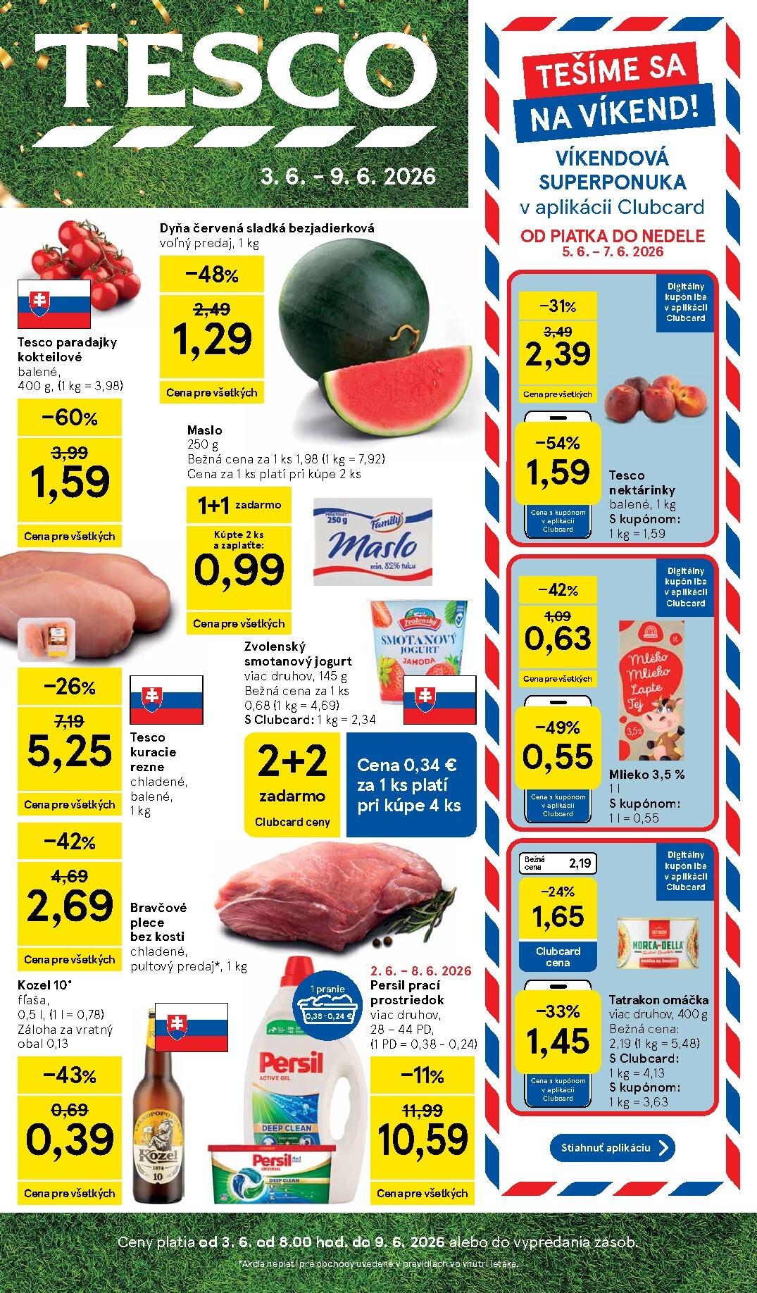 tesco - Nový Tesco leták od stredy, 03.06.2026 do utorka, 09.06.2026 - page: 1