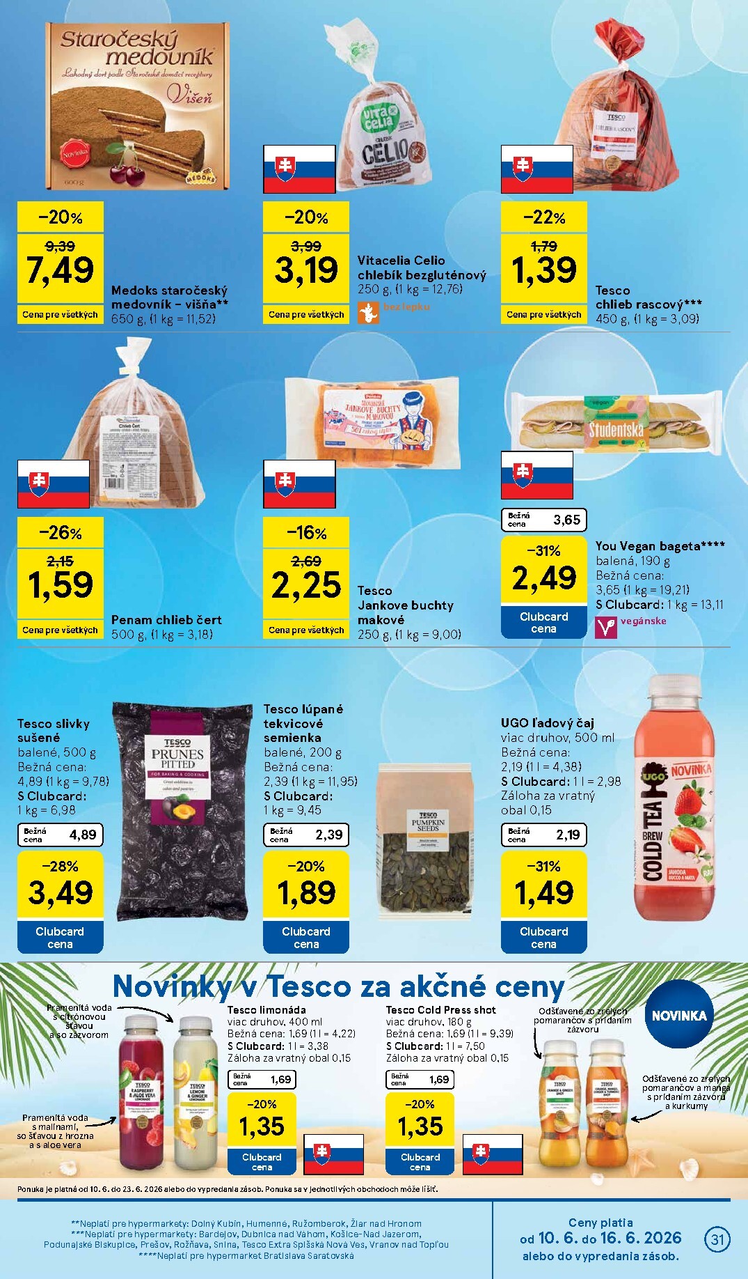 tesco - Nový Tesco leták od stredy, 10.06.2026 do utorka, 16.06.2026 - page: 31